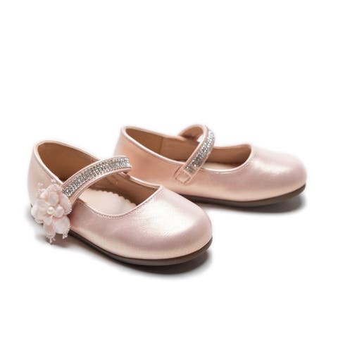 Primrose Rhinestone Flats (Walker & Toddler)