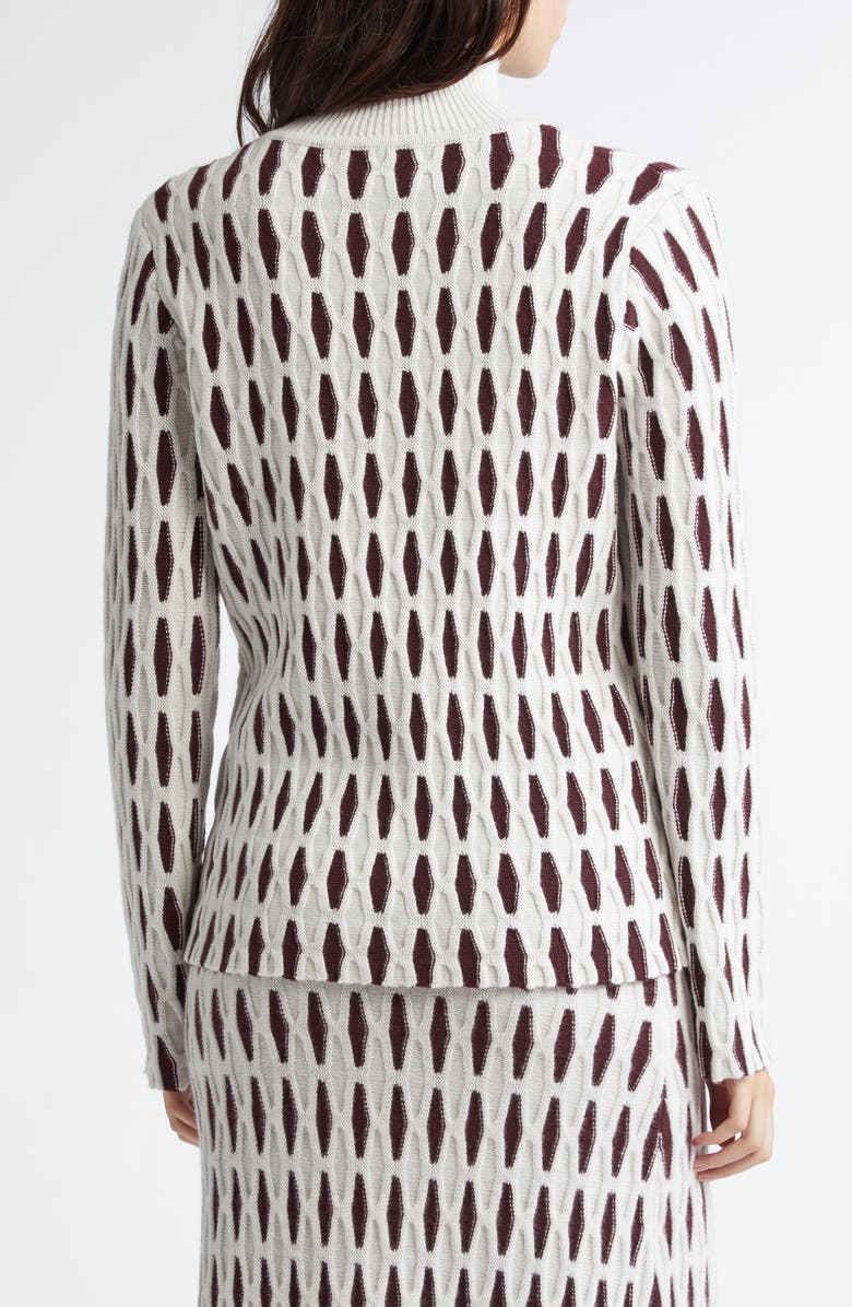 ZANKOV Stefan Quarter Zip Wool Sweater, Alternate, color,