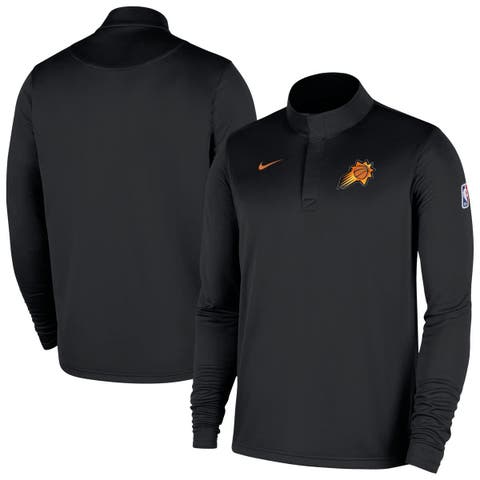 Men's Nike Black Phoenix Suns 2025/26 Authentic Coaches Quarter-Zip Dri-Fit Top