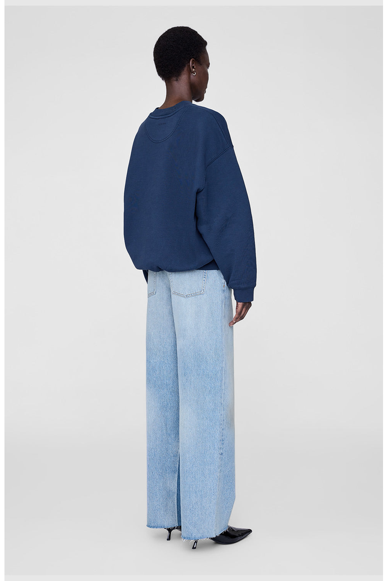 Paris Jaci Sweatshirt, Alternate, color, Washed Navy