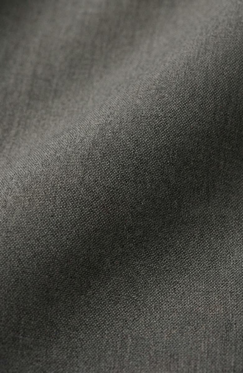 Modenaire Wide Leg High-Rise Drawstring Trousers, Alternate, color, Charcoal Grey