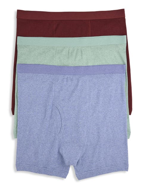 Big & Tall 3-pk Solid Boxer Briefs