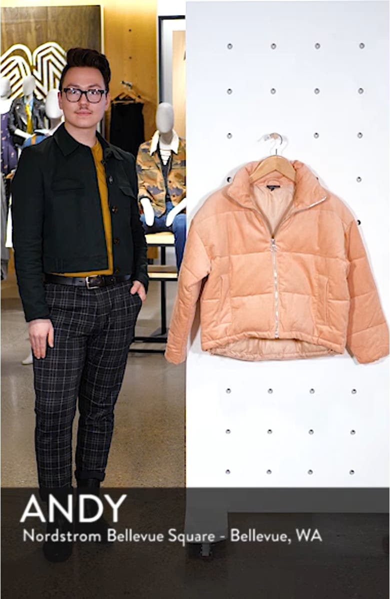 Corduroy Puffer Jacket, sales video thumbnail