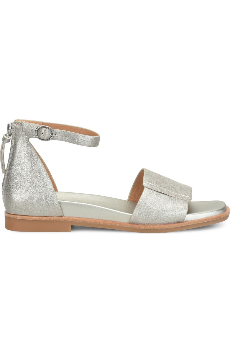 Söfft Reyna Ankle Strap Sandal, Alternate, color, Anthracite