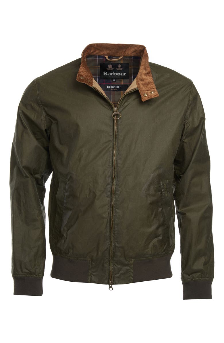 Barbour Royston Waxed Cotton Jacket, Alternate, color, 