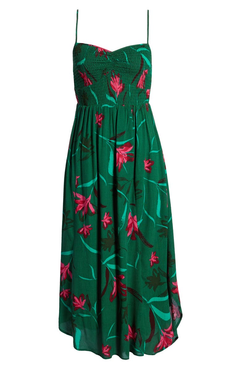 All in Favor Smocked Midi Dress | Nordstrom All in Favor Smocked Midi Dress | Nordstrom