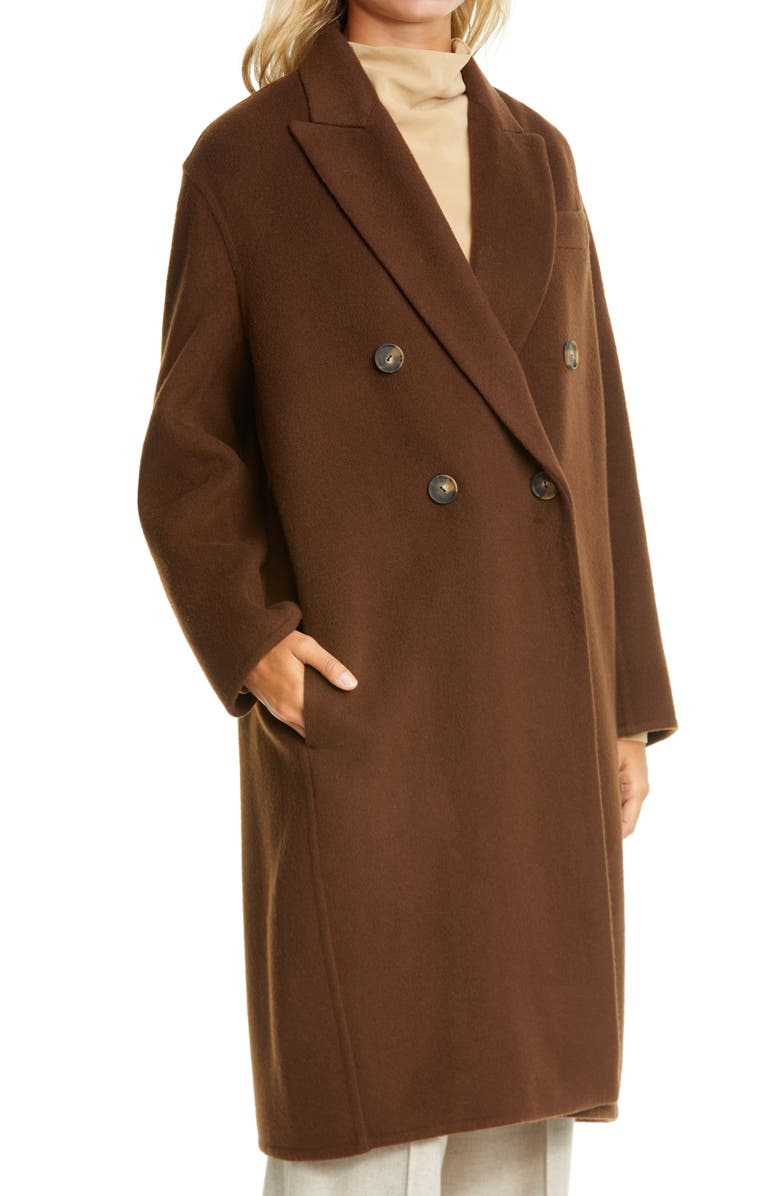 Vince Oversize Double Breasted Wool Blend Coat, Alternate, color,