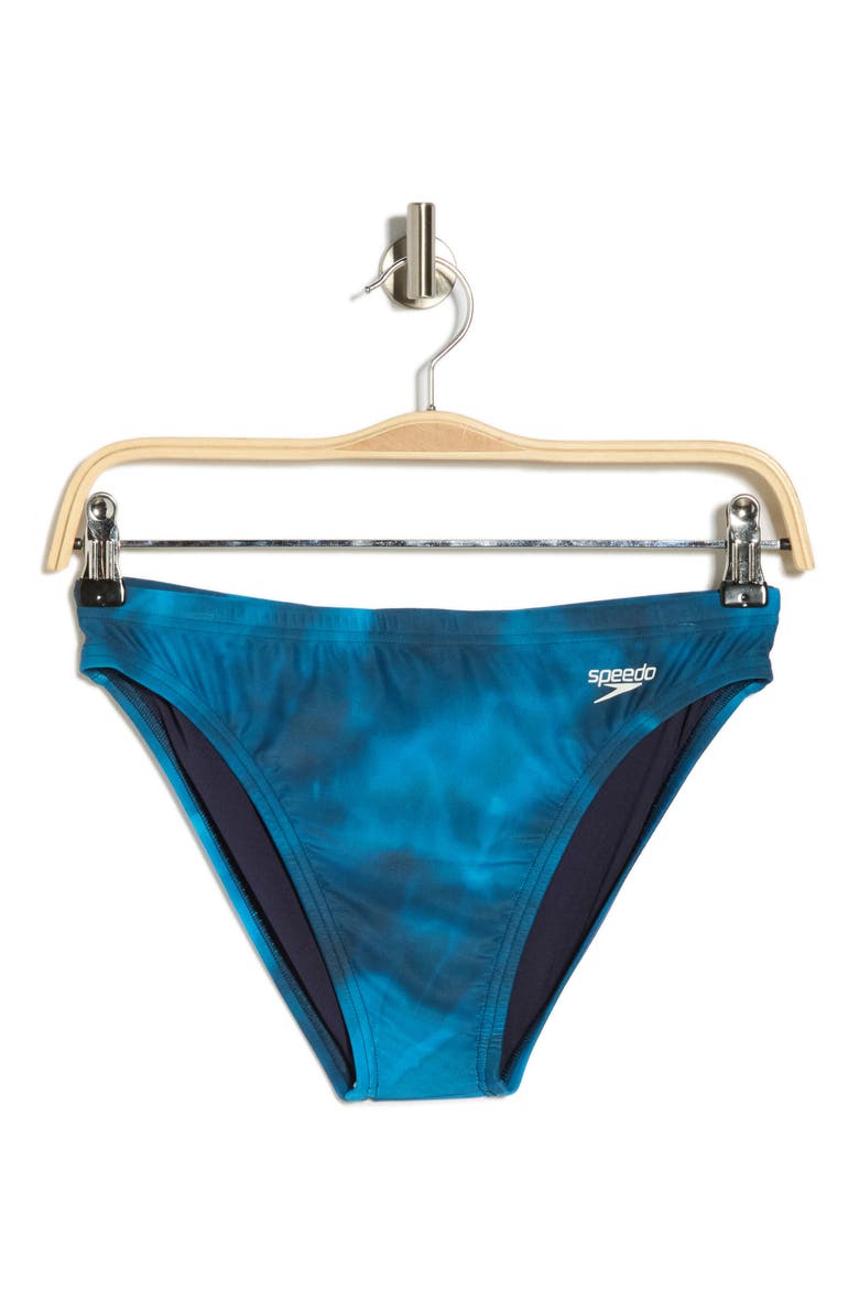 Print Swim Briefs, Alternate, color, MOONLIT OCEAN