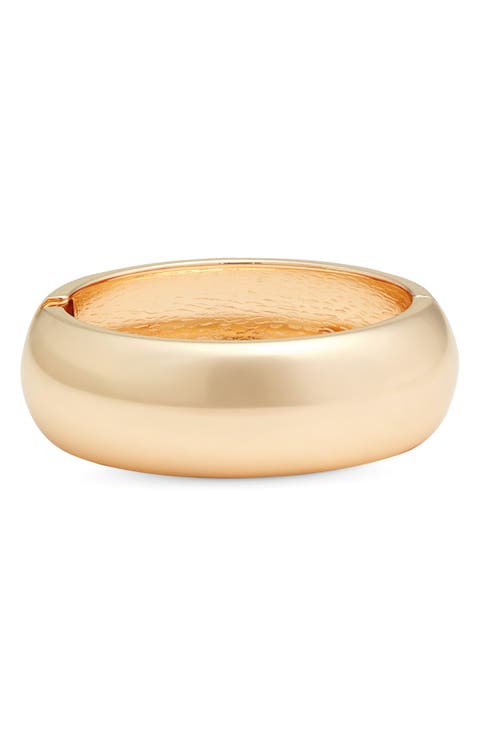 Round Hinged Bangle