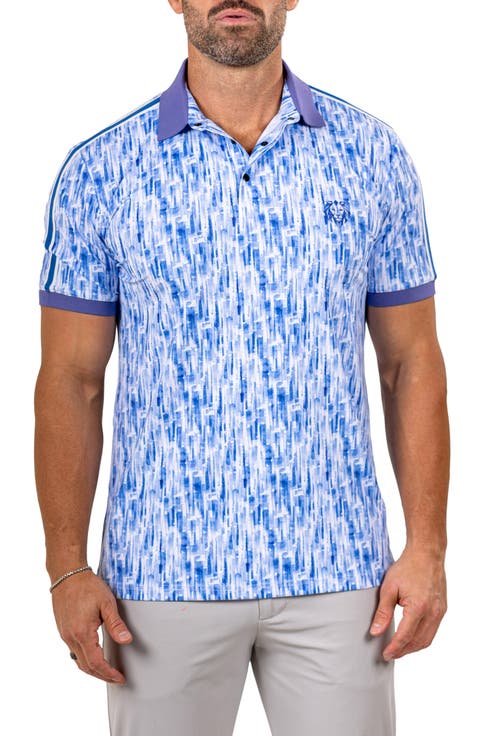 Martyr0007 Print Golf Polo