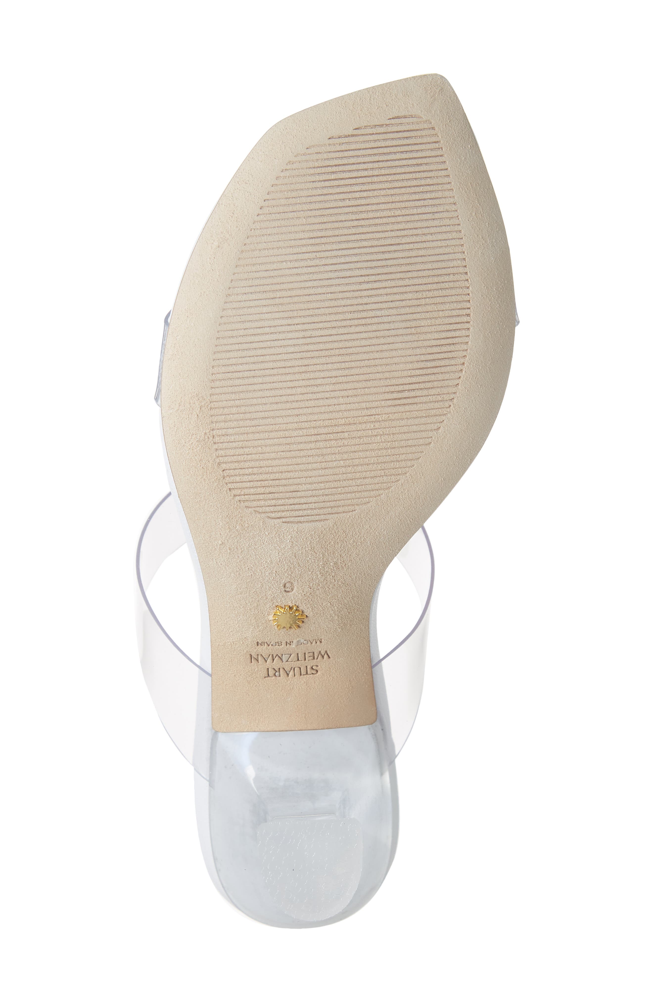 Stuart Weitzman Kristal Clear Sandal, Alternate, color, 