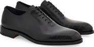 FERRAGAMO Angiolo Croc Embossed Wholecut Oxford