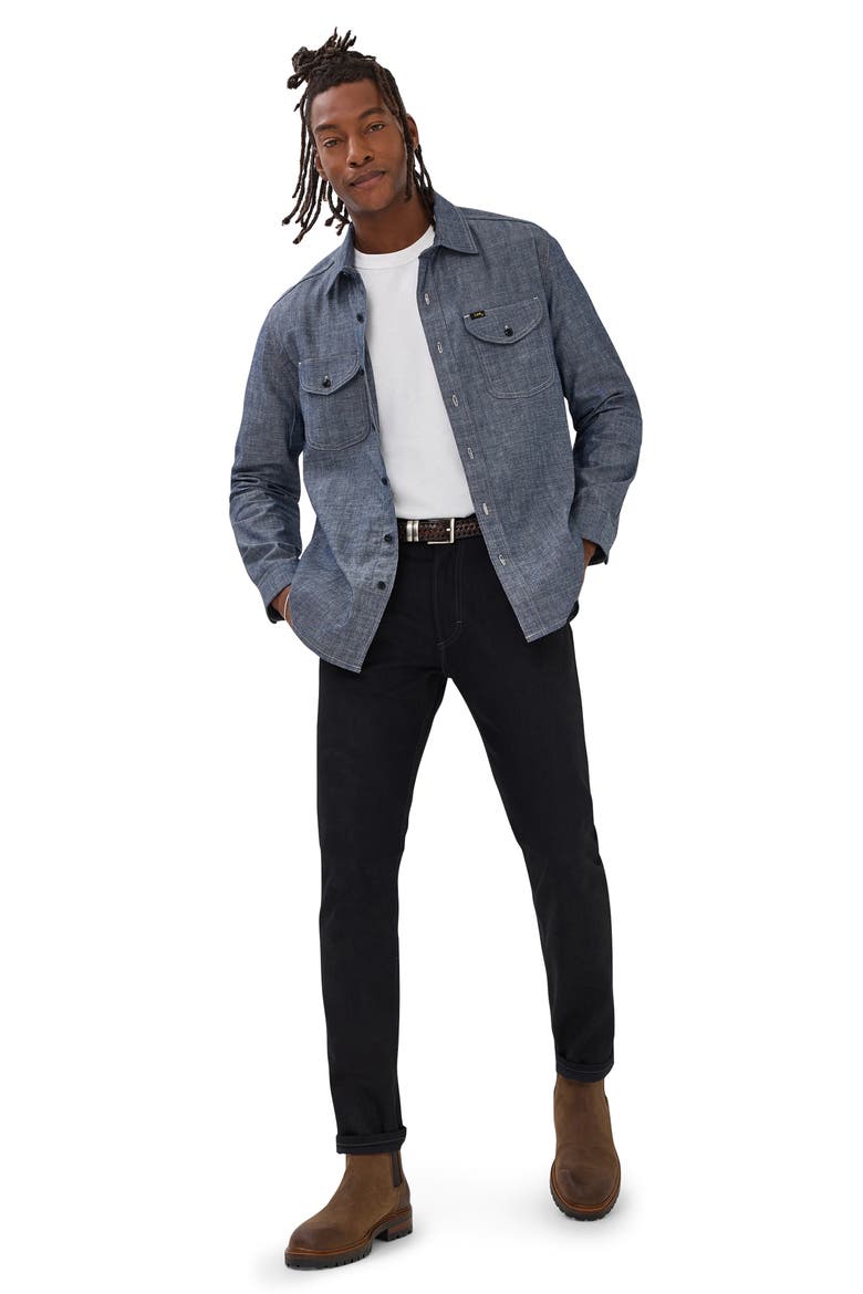 101 Rider Original Slim Fit Jeans, Alternate, color, DRY BLACK