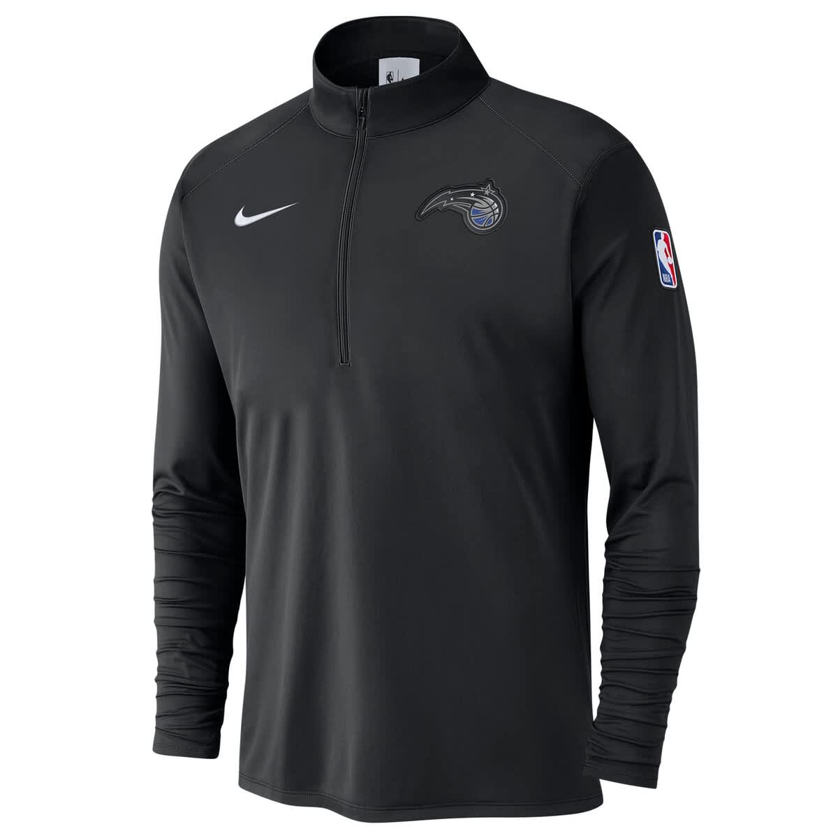 Men's Nike Black Orlando Magic 2024/25 Courtside Performance Half-Zip Top - image 2