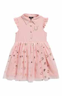 Zunie Kids' Rib Polo Tutu Dress