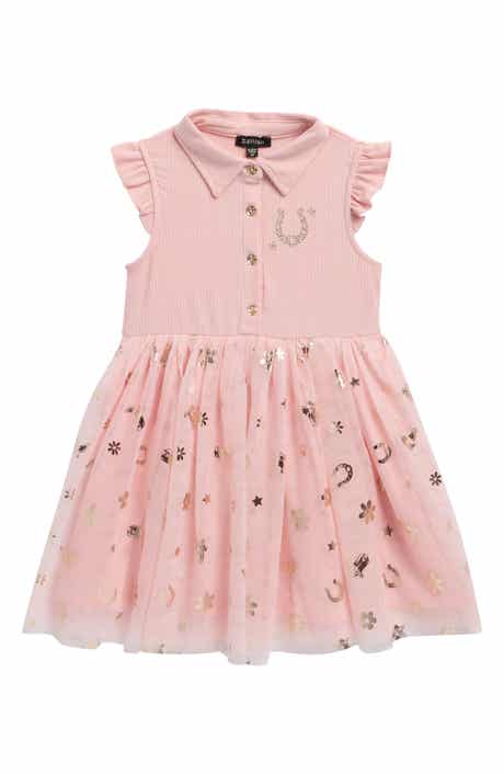 Zunie Kids' Rib Polo Tutu Dress