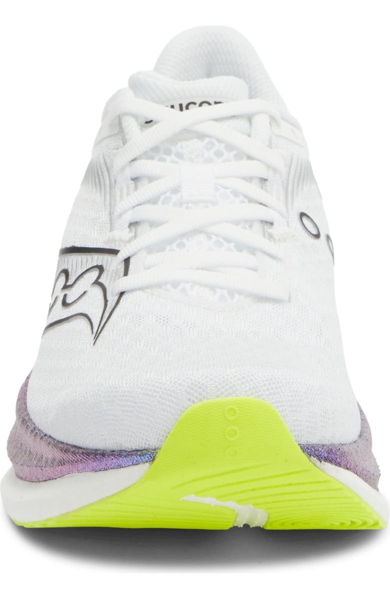 Saucony Endorphin Speed 5 Running Shoe, Alternate, color, White/ Nightsky