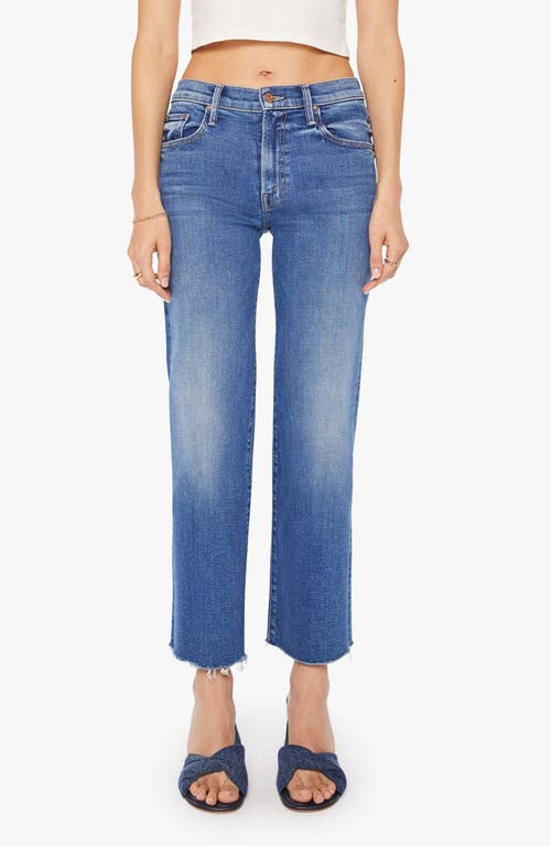 Mother Rambler Fray Hem Ankle Jeans