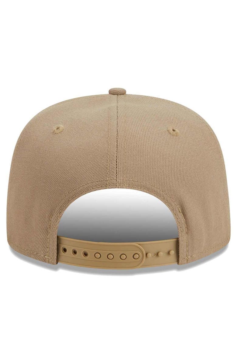 New Era Men's New Era  Khaki Chicago Cubs Golfer Adjustable Hat, Alternate, color, Khaki