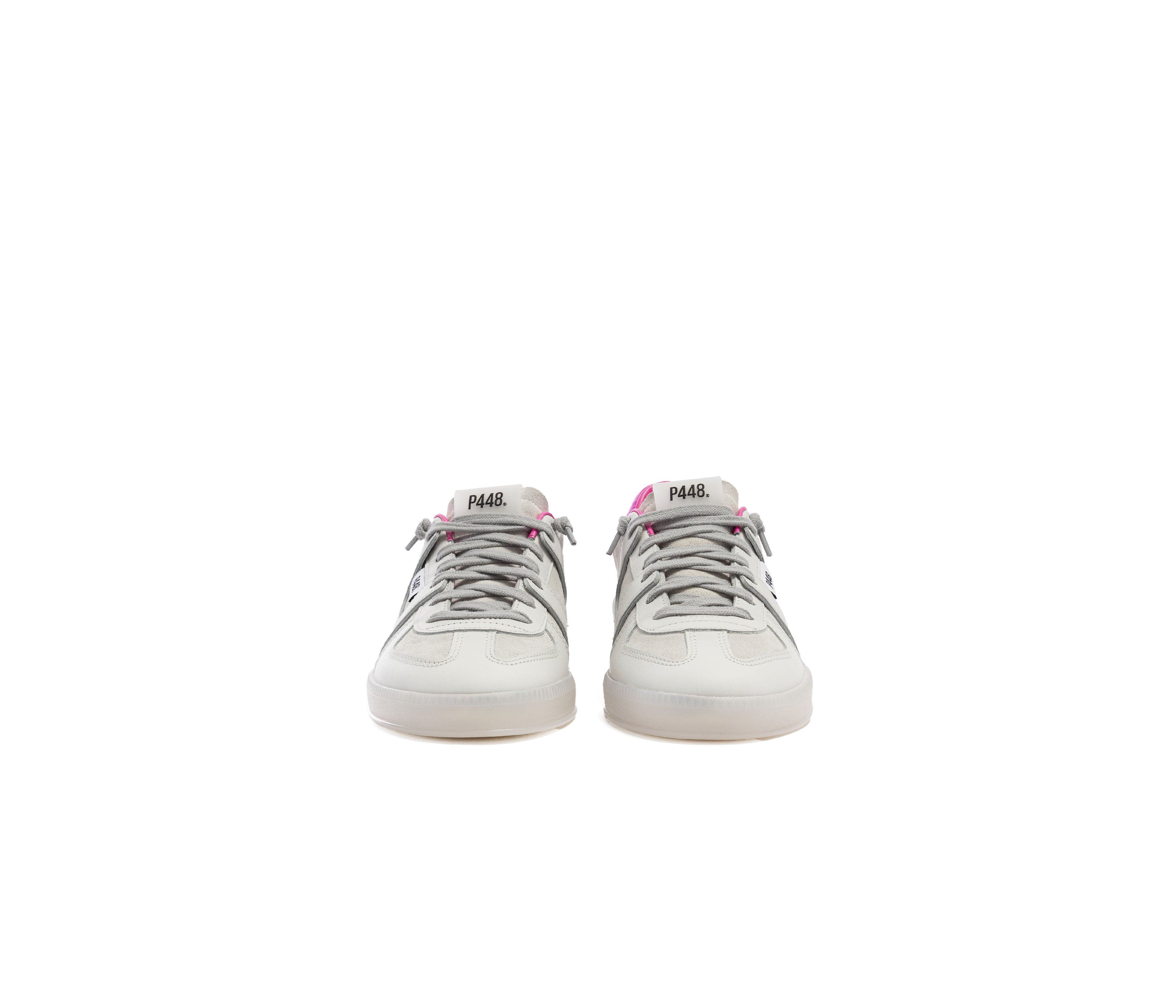 P448 Monza Sneaker, Alternate, color, Neon/White