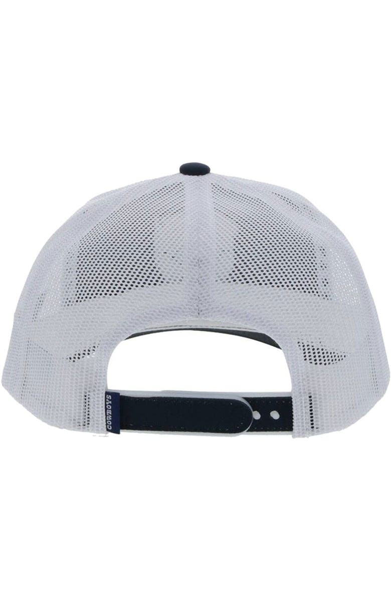 HOOEY Men's HOOey Navy/White Dallas Cowboys Rope Flag Trucker Adjustable Hat, Alternate, color, Navy