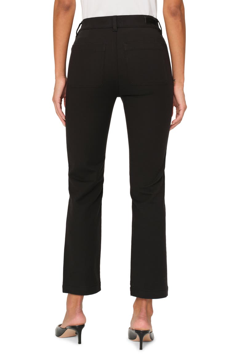 Mara Instasculpt Mid Rise Ankle Straight Leg Jeans, Alternate, color, BLACK ONYX DYNAMIC
