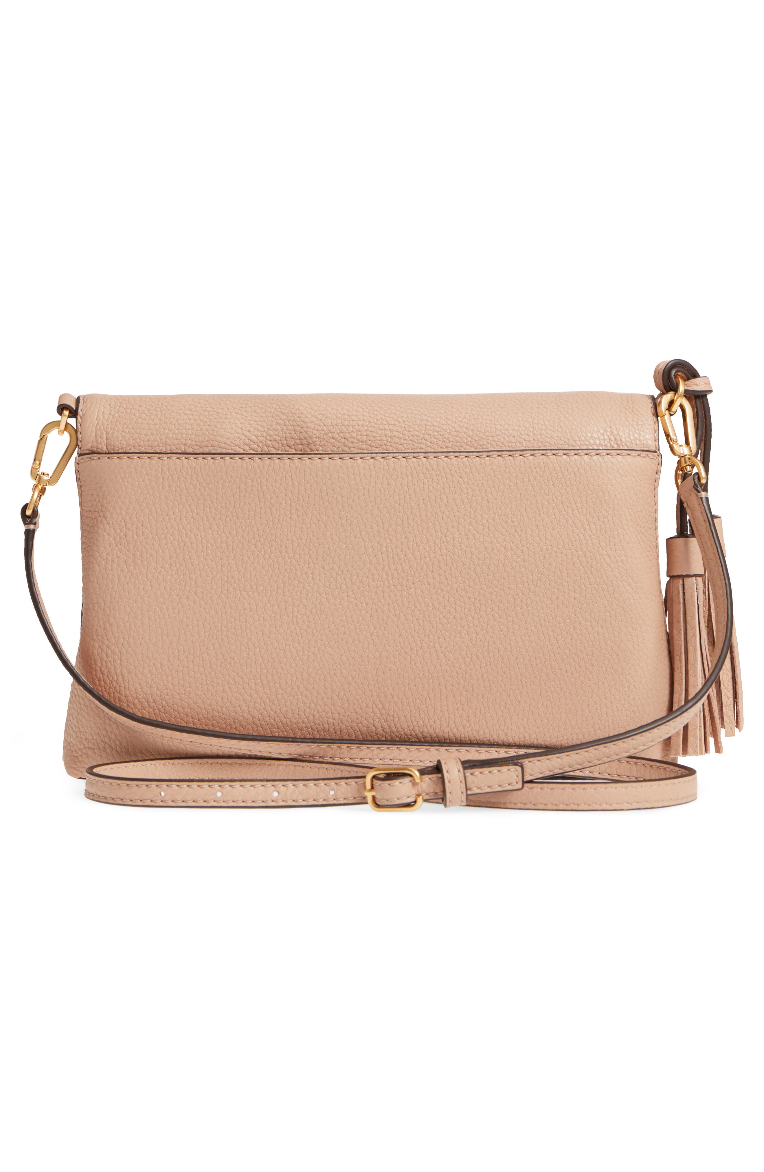 McGraw Leather Crossbody Bag, Alternate, color, DEVON SAND