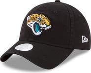 New Era Women's New Era Black Jacksonville Jaguars Core Classic Primary 9TWENTY Adjustable Hat
