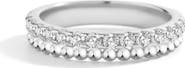 Mint & Lily Beaded Cubic Zirconia Band