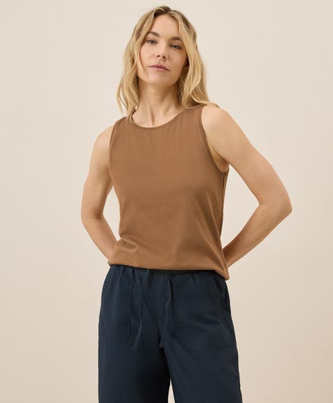 Organic Cotton Softspun High Neck Tank