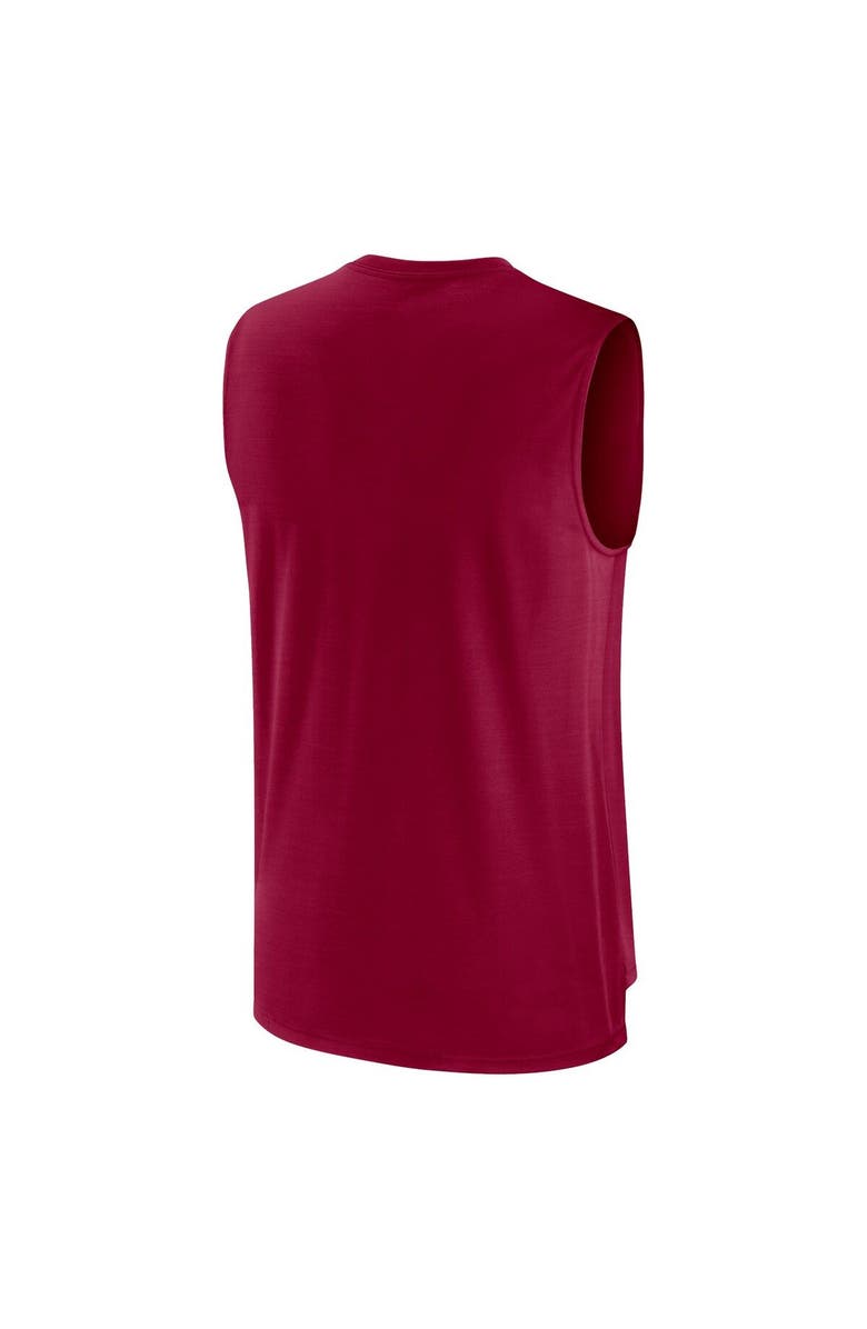 Nike Men's Nike Burgundy Washington Commanders Muscle Trainer Tank Top, Alternate, color, 