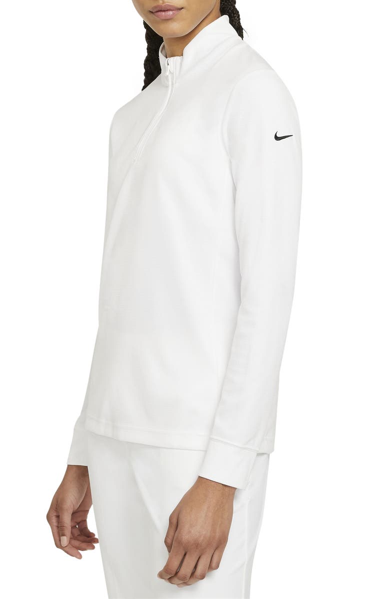 Nike Golf UV Victory Dri-FIT Half Zip Golf Pullover, Main, color, White/ Black