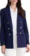 Jones New York Faux Double Breasted Blazer