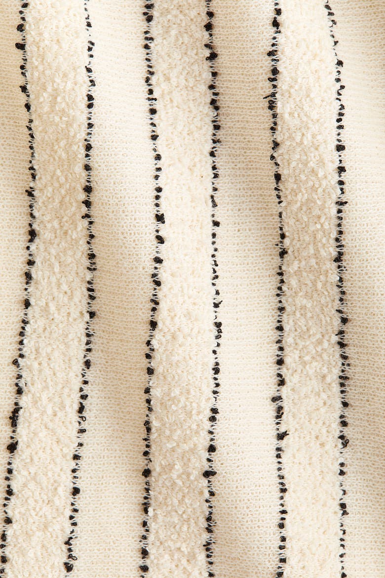 Textured Pull-On Pants, Alternate, color, Cream/black striped