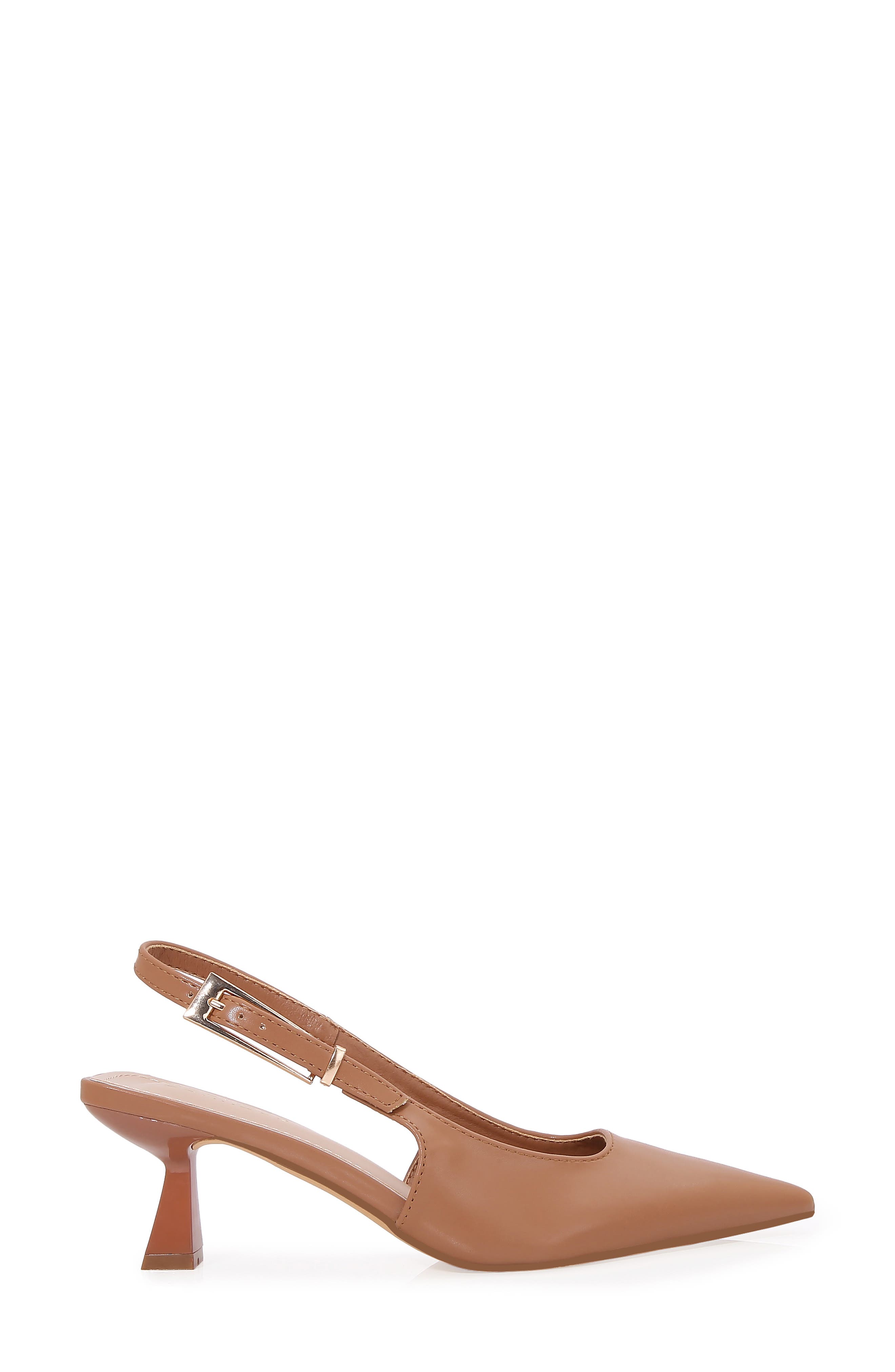 BERNESS Cassandra Slingback Kitten Heel Pump, Alternate, color, Mocha