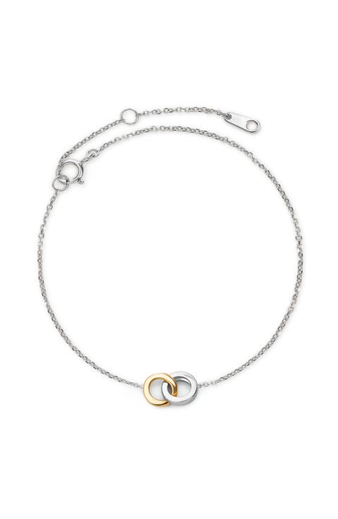 Solid Gold - Duo Links Bracelet