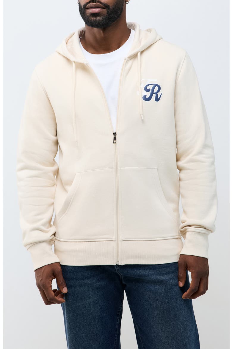 Cali Bay Full Zip Graphic Hoodie, Main, color, FOG