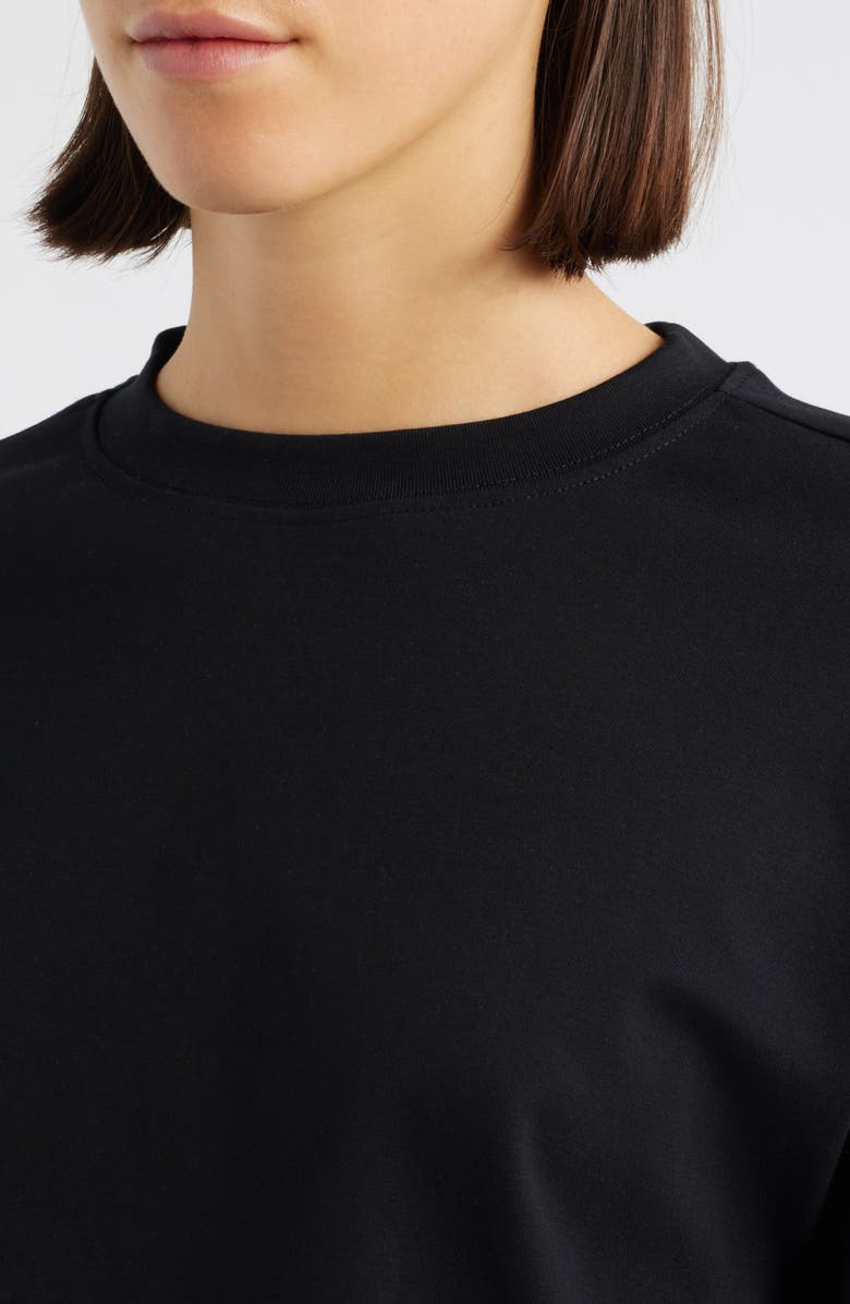 Mavi Jeans Cotton Crewneck T-Shirt, Alternate, color, Black