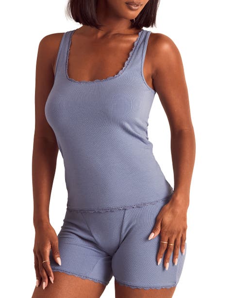 Tayler Pajama Tank & Boxer Shorts Set