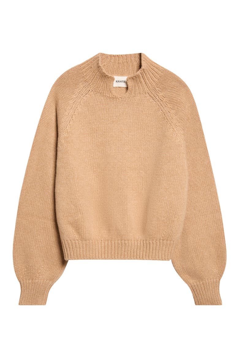 Cain Cashmere Sweater, Main, color, BISCOTTI