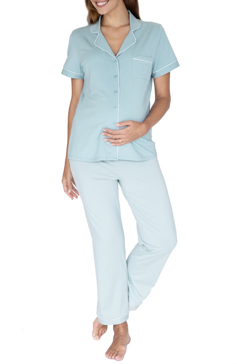 Angel Maternity Maternity/Nursing Pajamas, Main, color,