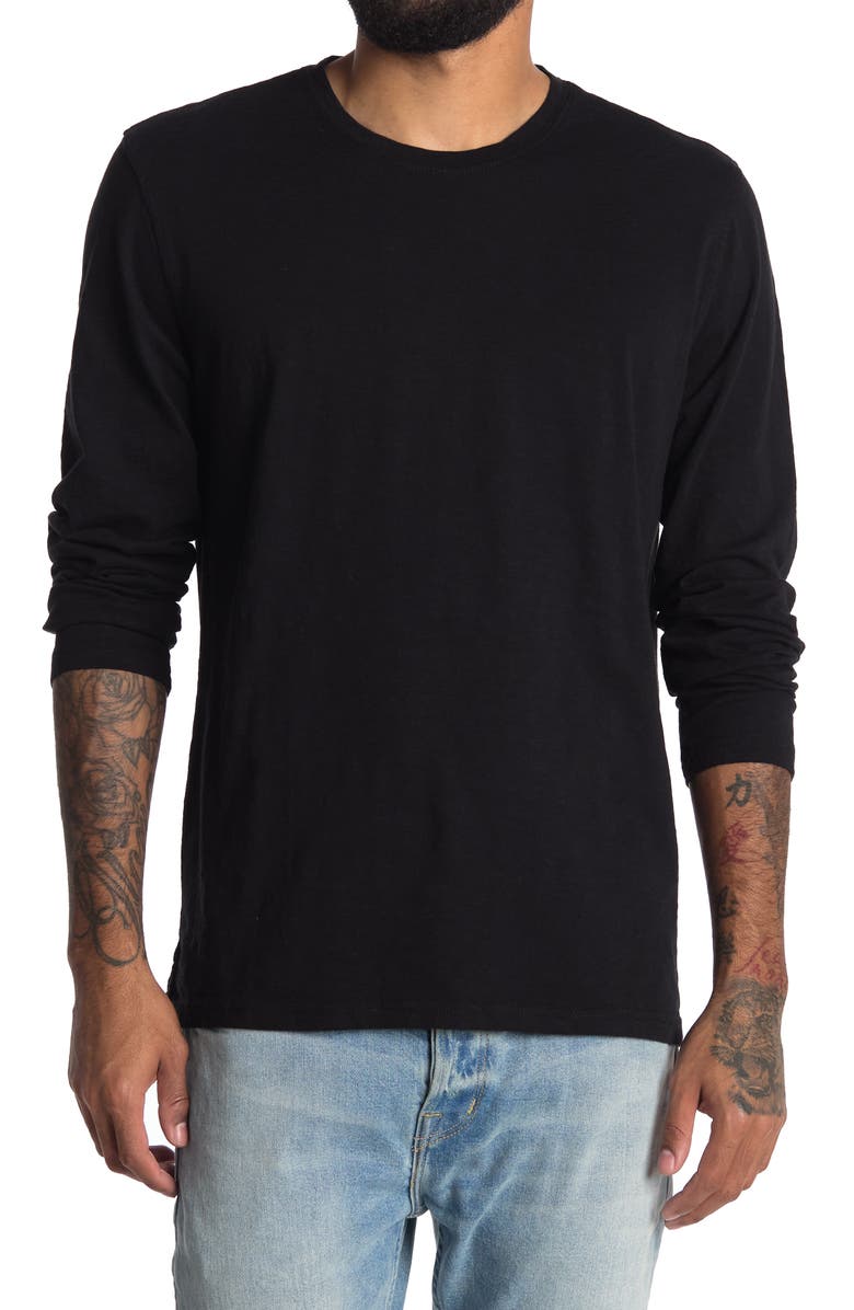 14th & Union Long Sleeve Slub Crew Shirt, Main, color,