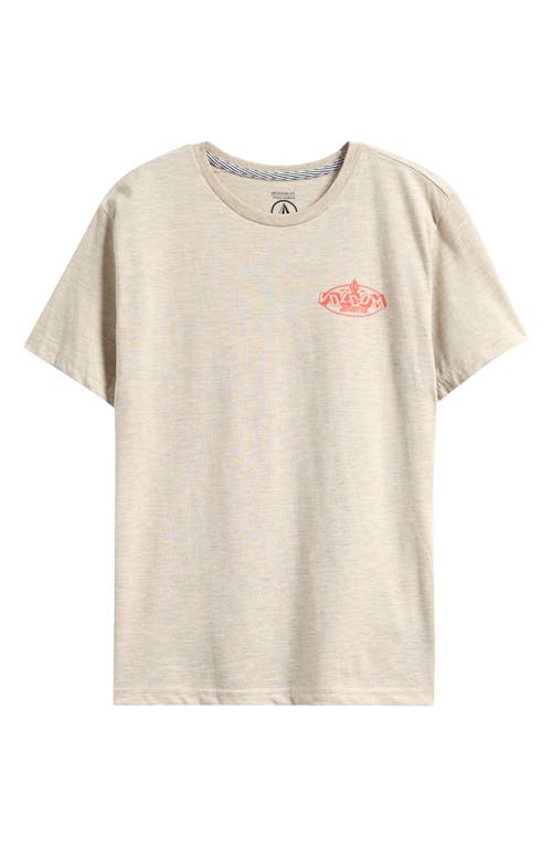 Volcom Kids' Tumbled Graphic T-shirt In Neutral