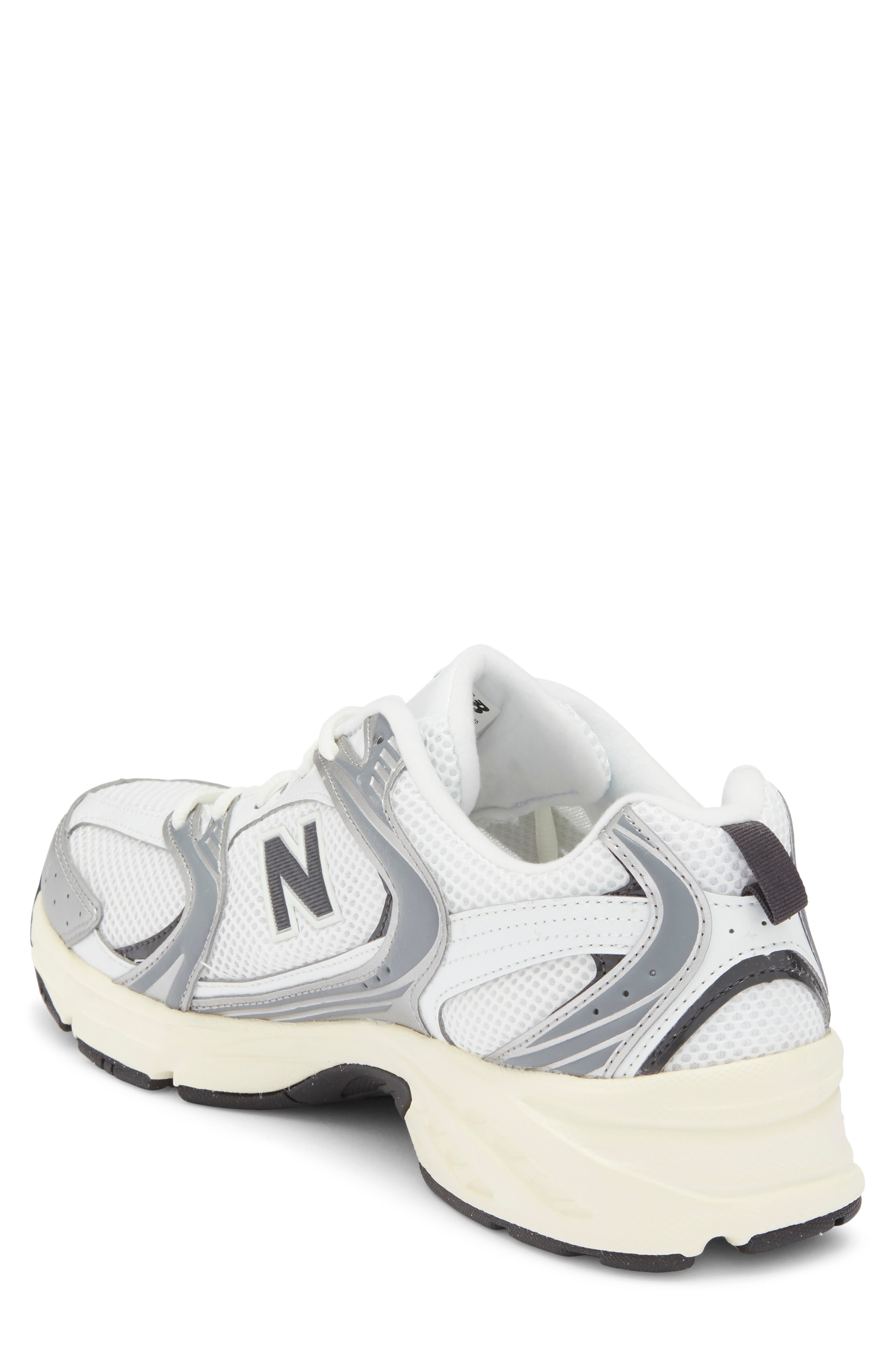 New Balance 530 Running Shoe, Alternate, color, Silver Metallic/ Black Cement