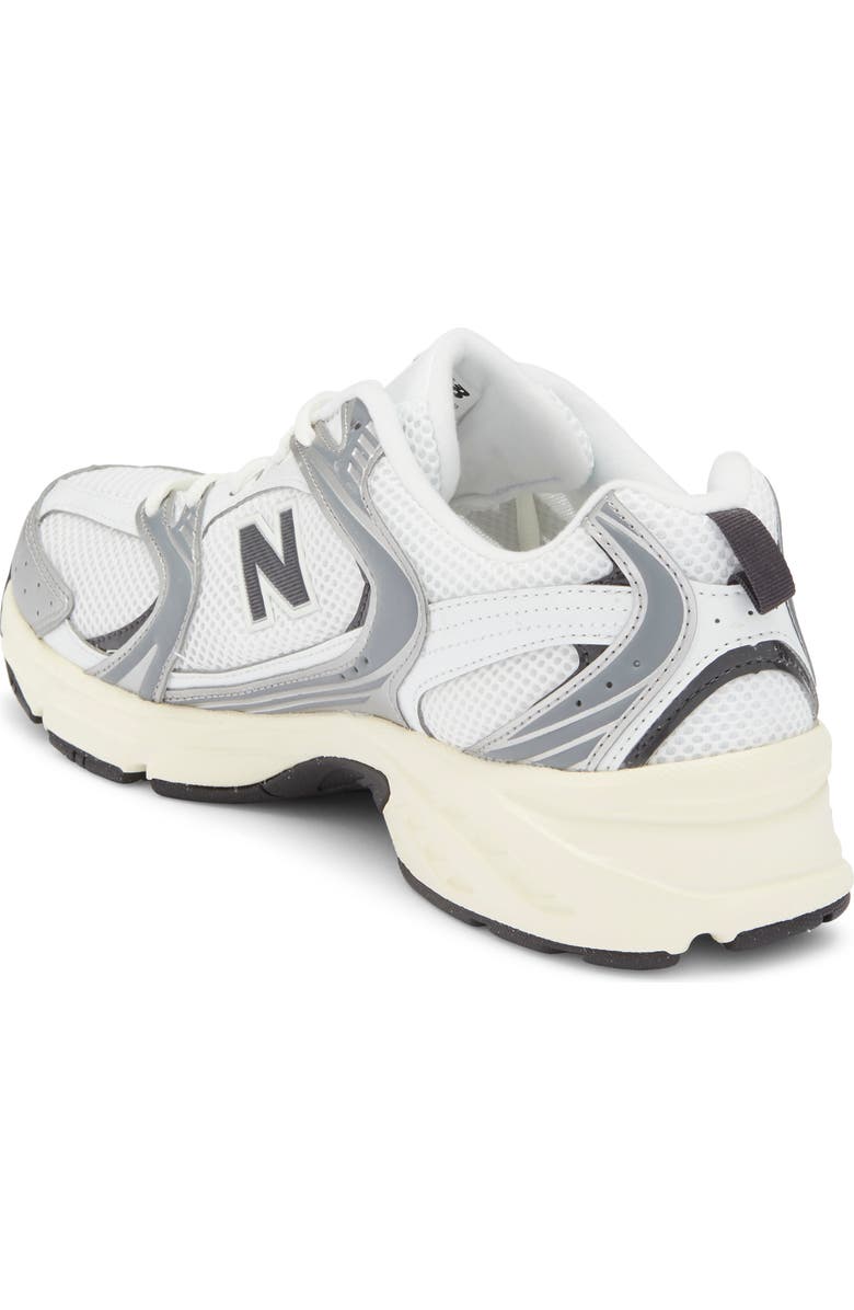 New Balance 530 Running Shoe, Alternate, color, Silver Metallic/ Black Cement
