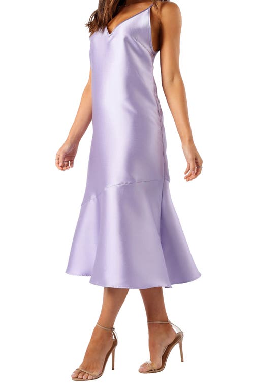 Petal And Pup Petal & Pup Novan Satin Cocktail Dress In Pink