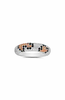 Queen Jewels Leopard Spot Cubic Zirconia Ring