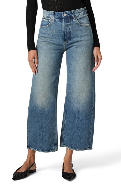 Arellia High Waist Ankle Barrel Jeans (Stones)
