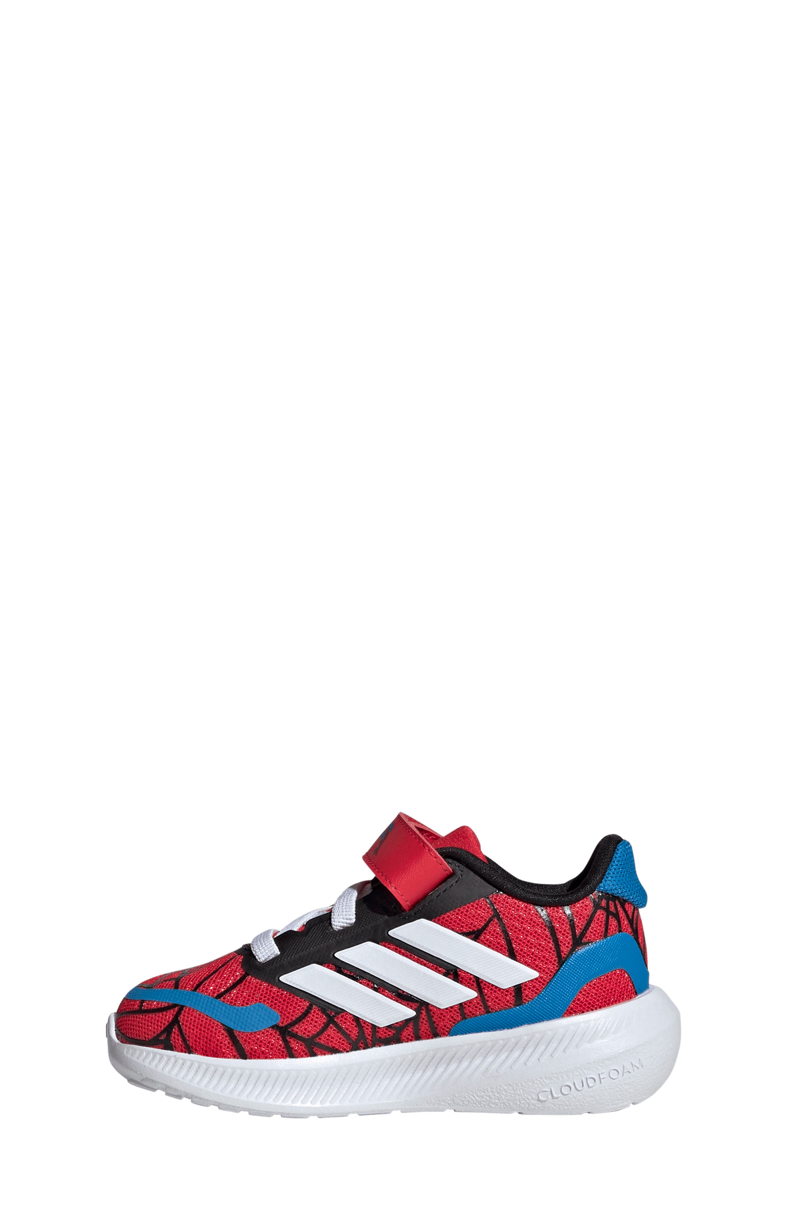 adidas Kids' Runfalcon x Marvel Spider-Man Sneaker, Alternate, color, Purrub/Ftw