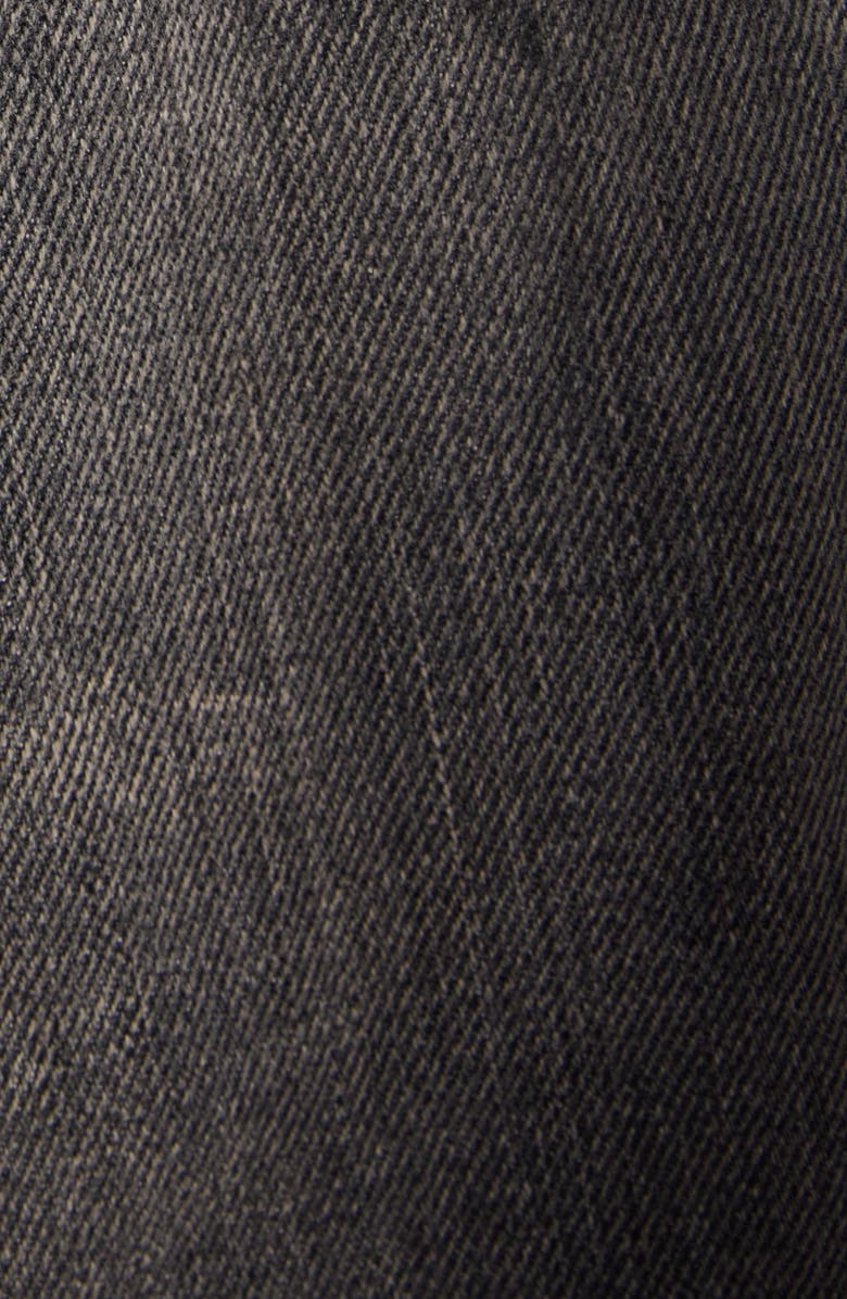 Acne Studios 2023 Black Trafa Paint Splatter Baggy Wide Leg Jeans, Alternate, color, Black